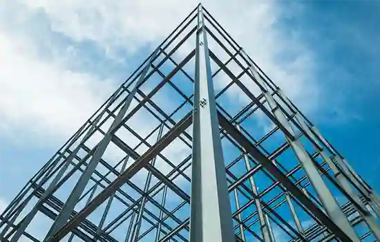construcción con acero