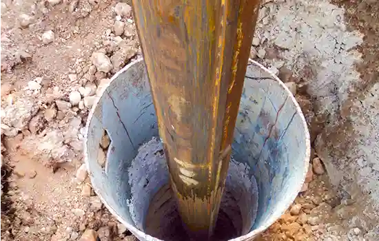 Perforación de pozos profundos para agua potable
