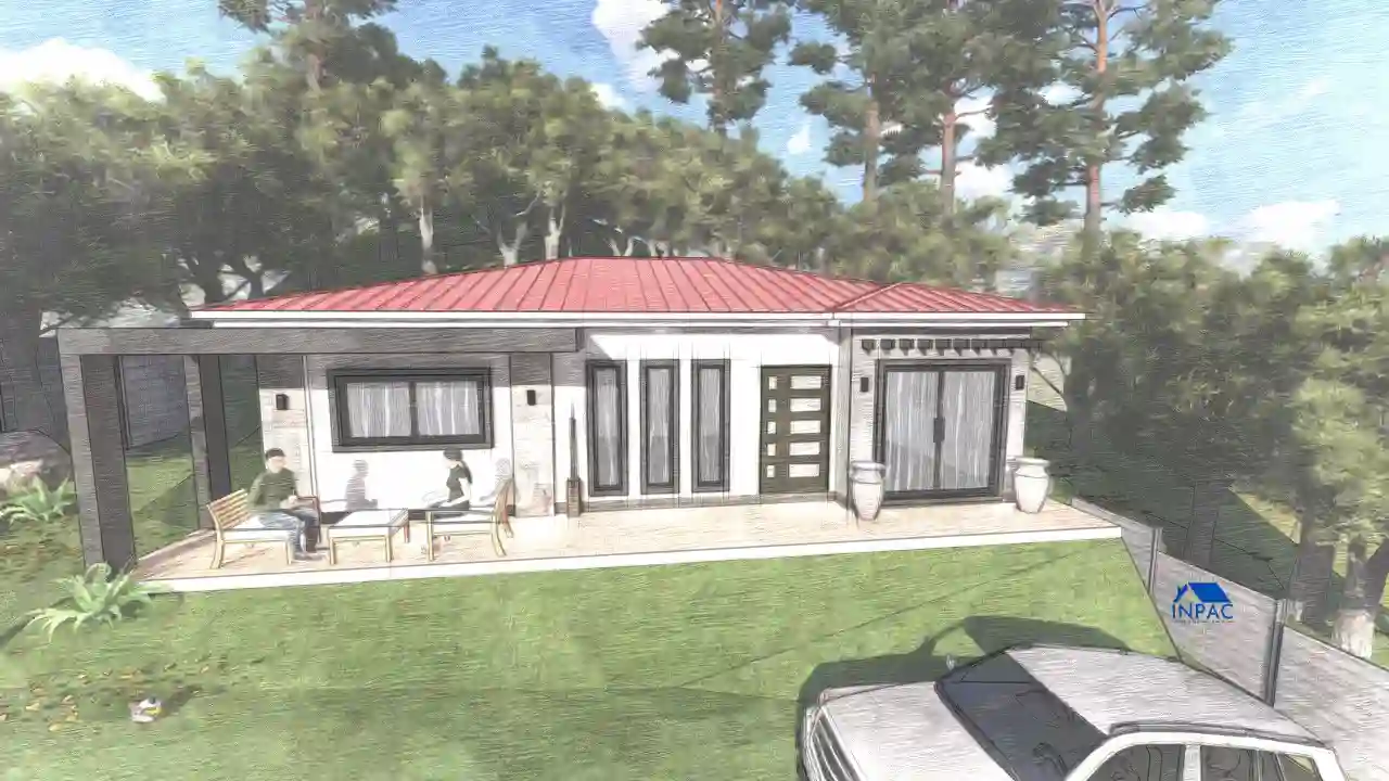 PLANO DE CASA DE 102 M2